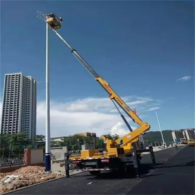 微山维修路灯的曲臂升降车出租